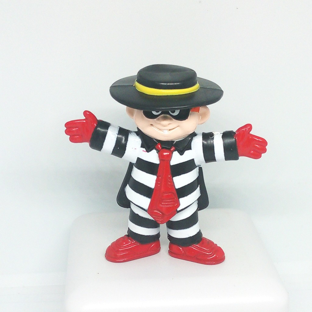 [มือสอง] Hamburglar (แฮมเบิร์กลาร์)ของเล่นวินเทจจากชุด Happy Meal ประจำปี 1995 (พ.ศ. 2538)