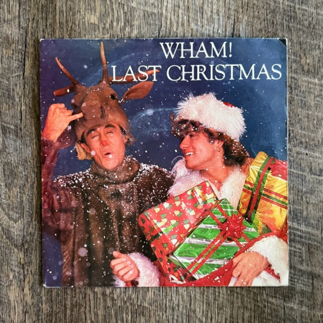 แผ่นเสียง Wham! - Last Chrismas vinyl lp 7”(VG+)