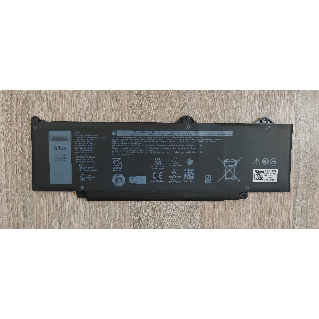 ✨ แบตเตอรี่โน๊ตบุ๊ค DR02P For Dell Latitude 5440 5540 5340 5550 5450 5350 Precision 3480 3490 3580 3590 Series