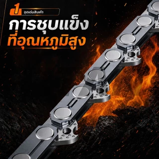 โซ่เลื่อยไม้ ขนาด11.5-24นิ้ว(3/8 3/8P) ชุบแข็งเหล็กคุณภาพสูง ทนทานตัดไม้หนัก ใช้งานยาวนานสำหรับช่างตัดไม้มืออาชีพ