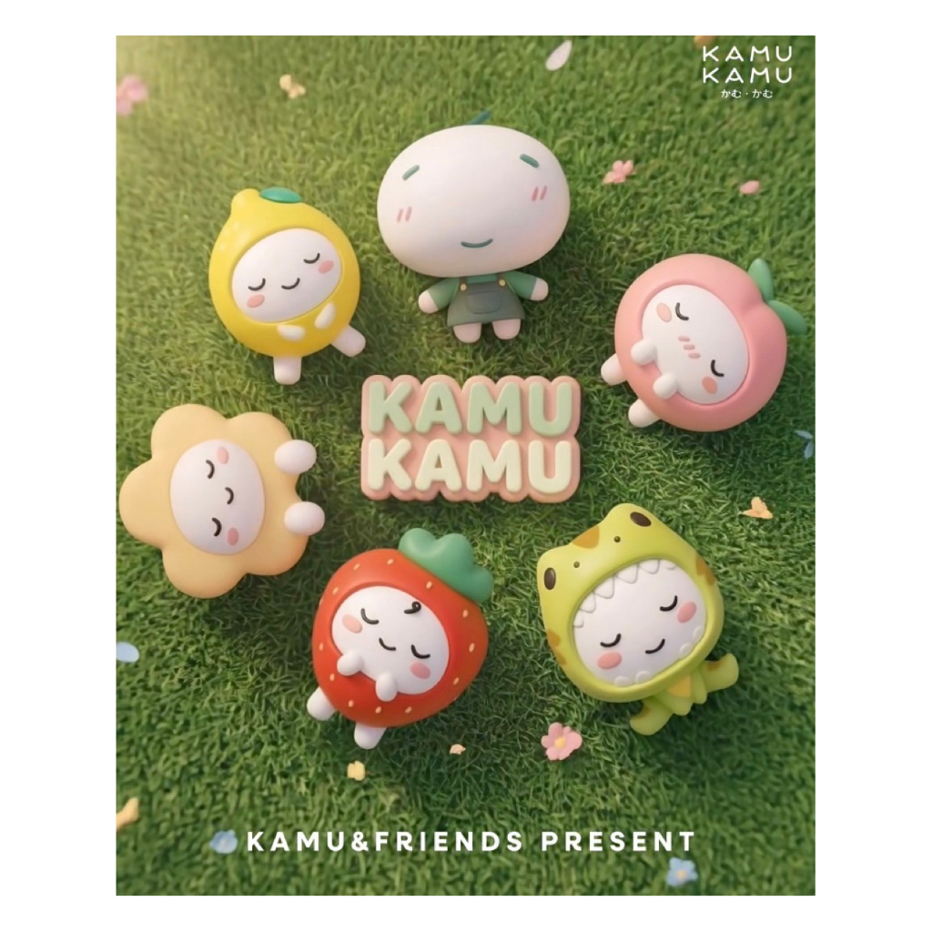 พร้อมส่ง🔥 พวงกุญแจ  kamu kamu ลิขสิทธิ์แท้
