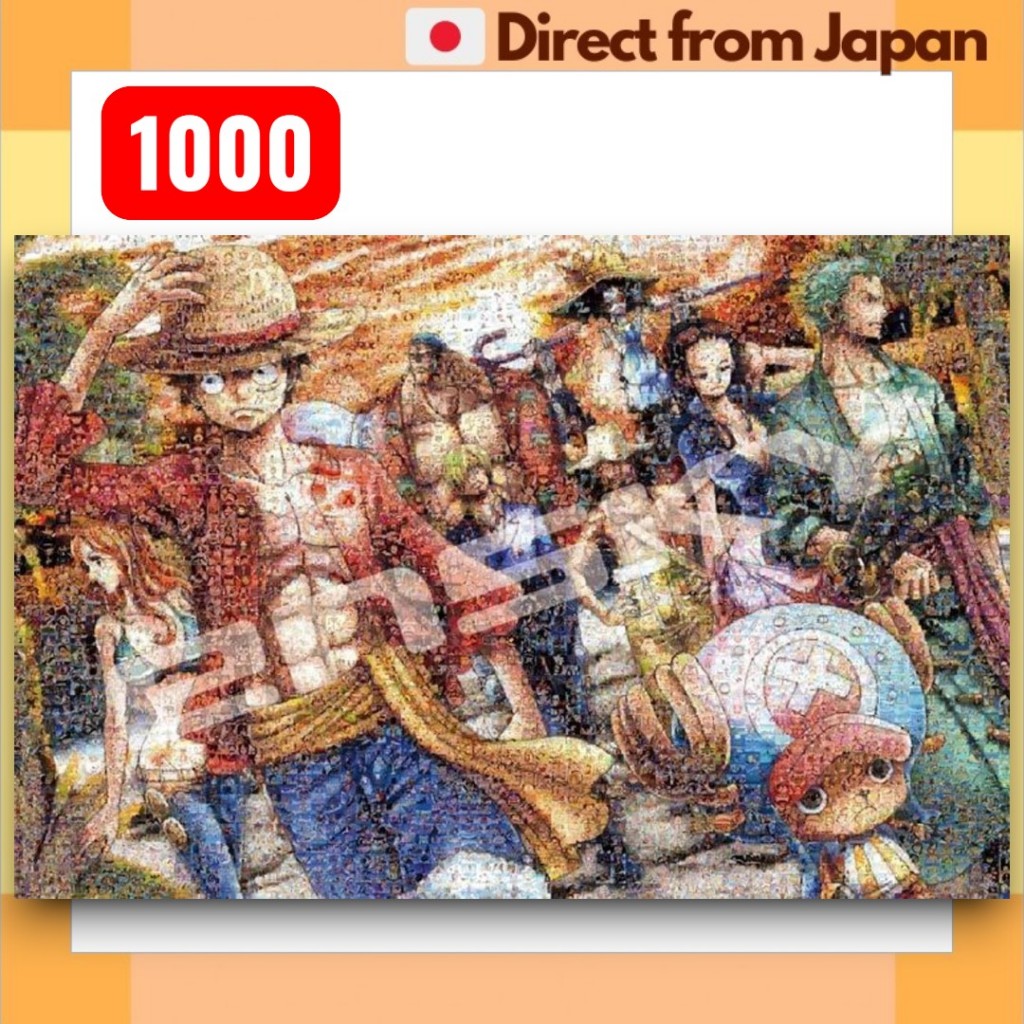ONE PIECE 1000 Piece Jigsaw Puzzle ensky Mosaic Art Landing 50x75cm 1000-586