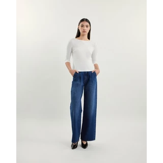 AMR DE SAISON ( AIMER ) - AMR Cotton Spandex Three-Quarter Sleeve T-Shirt
