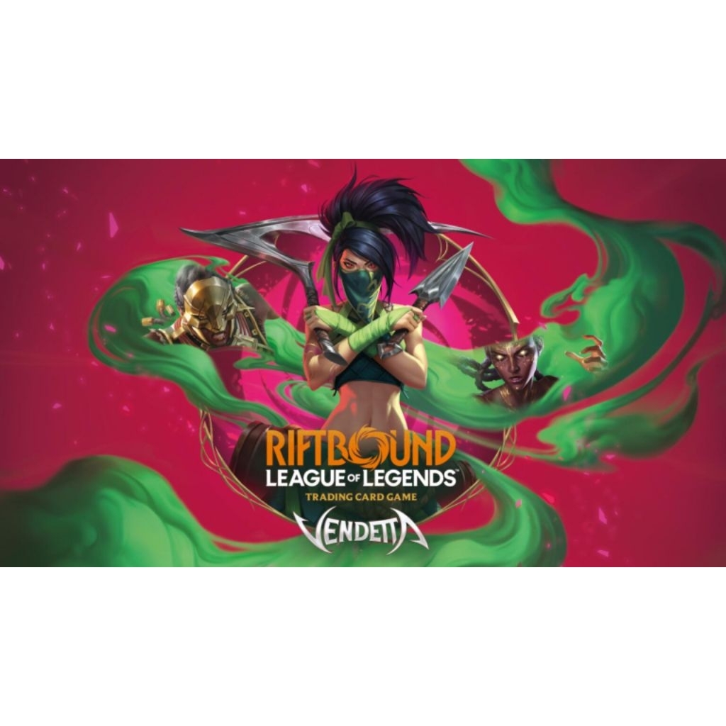 Riftbound LoL card game booster pack Vendetta