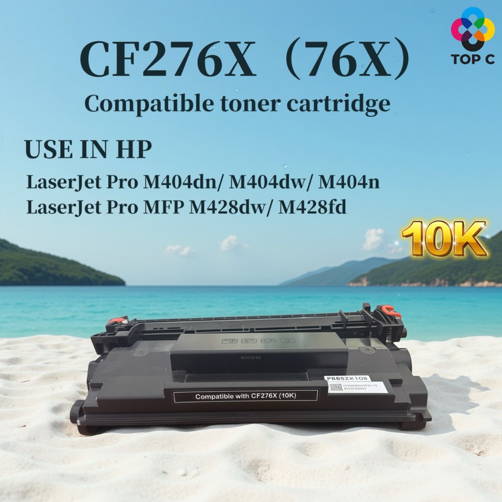 หมึกเทียบเท่า CF276X/76X/cf276/276/276x/hp76x FOR HP LaserJet Pro M404/M304/M406/M428
