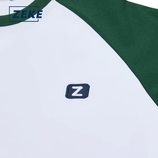 ZEKE A0038 เสื้อยืดผู้ชายสองสี ทรงหลวมสบาย ผ้าเนื้อดีนุ่มลื่น ใส่ได้ทุกวัน