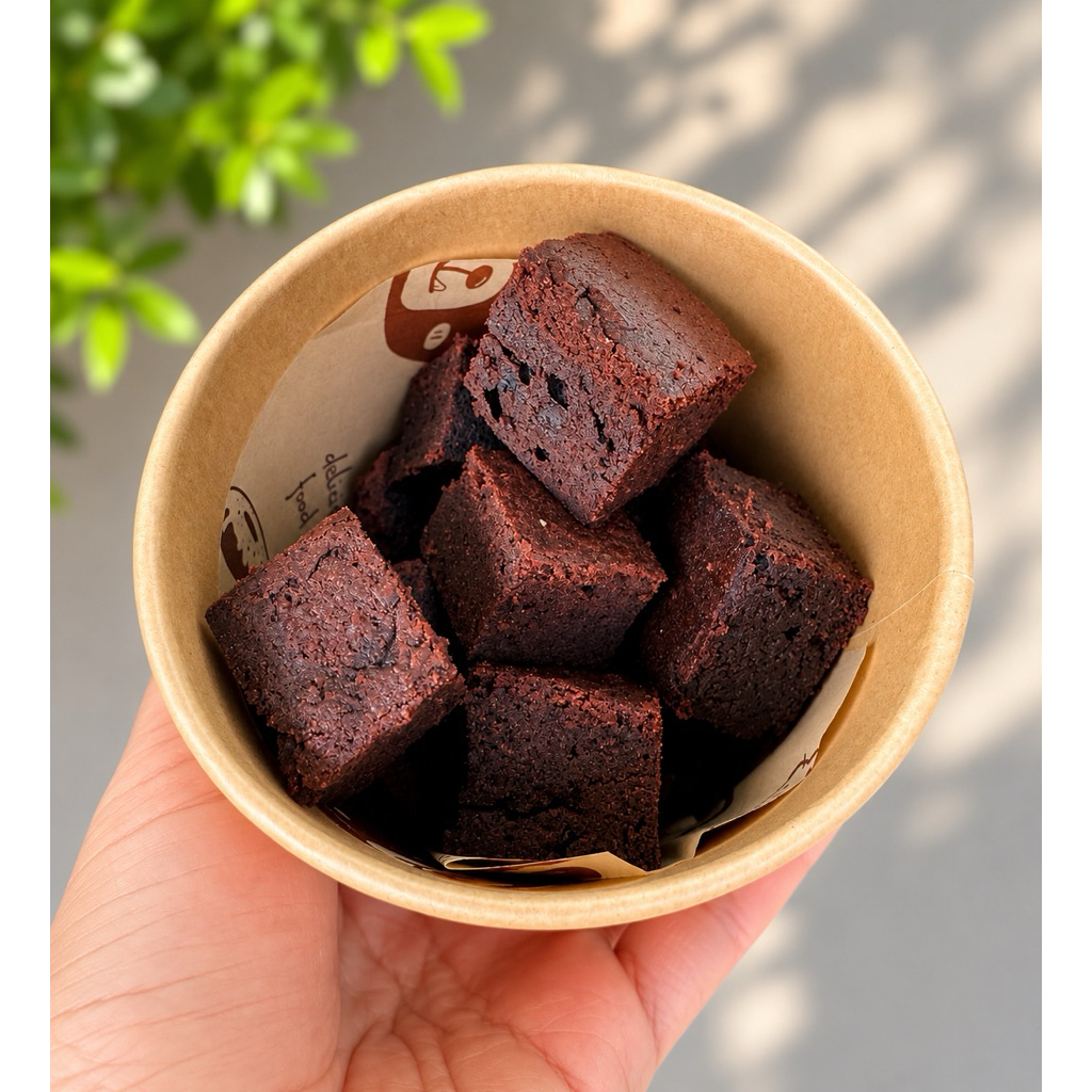 Fudge brownie cube (ฟัจน์บราวนี่)
