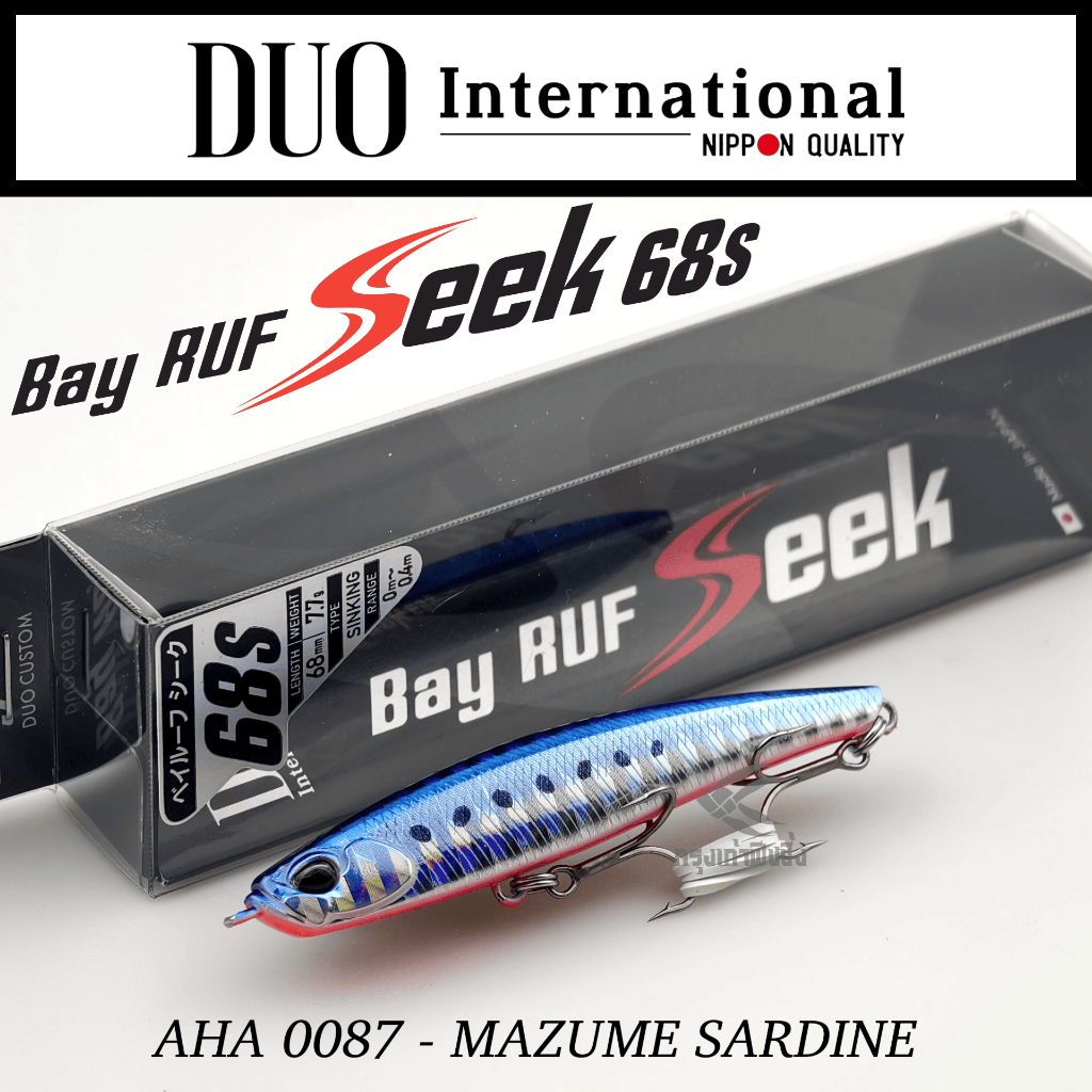 เหยื่อปลอม Duo International - Bay Ruff Seek 68s ของแท้
