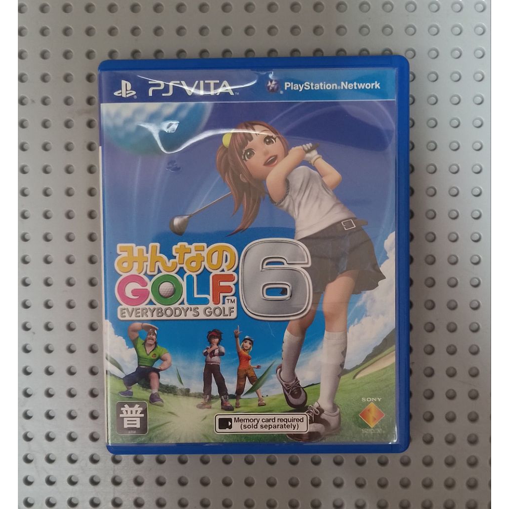 แผ่นเกมพีเอสวิต้า PS VITA (มือ2) : EVERYBODY'S GOLF 6 (โซน3 ASIA ภาษาญี่ปุ่น)