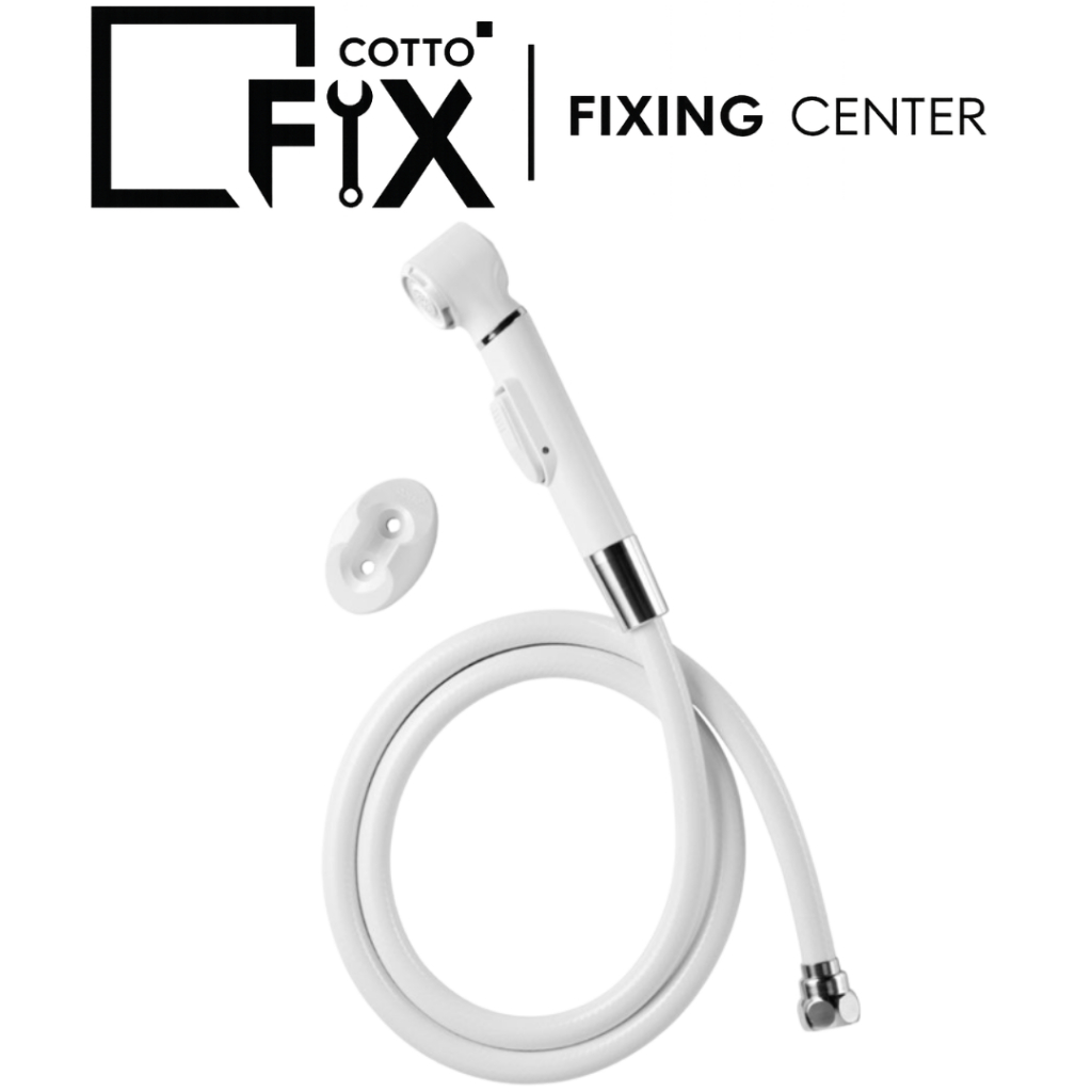 COTTO รุ่น  CT666N#WH(HM) RINSING SPRAY ฝักบัวฉีดชำระสีขาว
