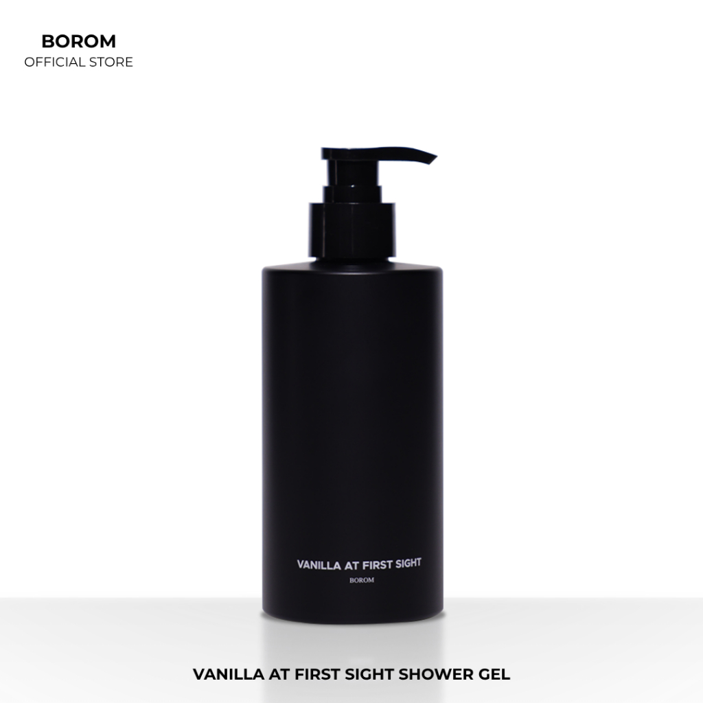[No Box]  รับของขวัญ! ฟองน้ำขัดผิว เมื่อช้อป BOROM SHOWER GEL VANILLA AT FIRST SIGHT SIZE 300 ml เจลอาบน้ำ