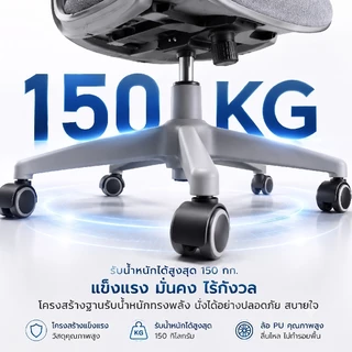 EchoCraft เก้าอี้ทำงาน เก้าอี้เพื่อสุขภาพ เก้าอี้มนุษยศาสตร์ ผ้าตาข่ายระบายอากาศ นั่งนานไม่ปวดเมื่อย