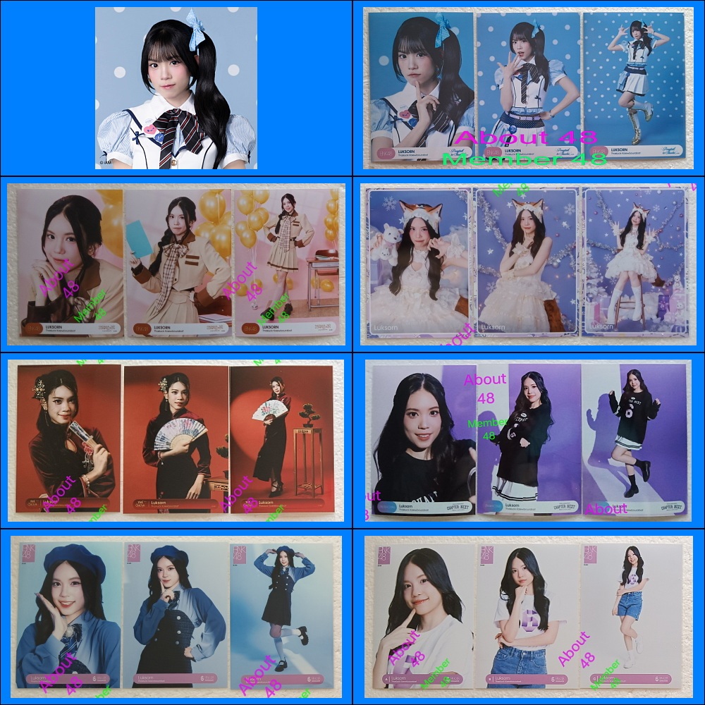ลูกศร BNK48 (1) Photoset คอมพ์ Ponytail to Shushu Masaka Doushitemo Luksorn Bnk รุ่น6 (1) Comp