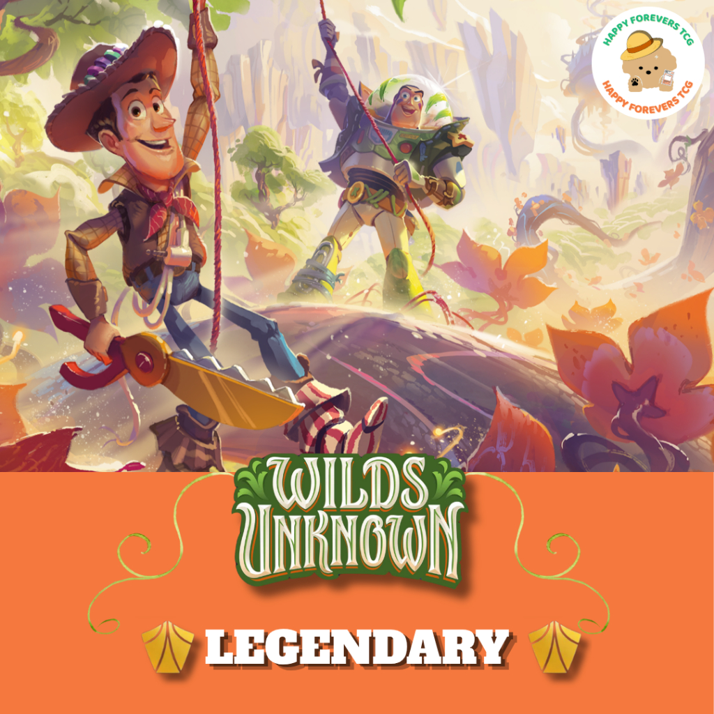 พร้อมส่ง แยกใบการ์ดระดับ Legendary Non Foil : Disney Lorcana Set 12 Wilds Unknown