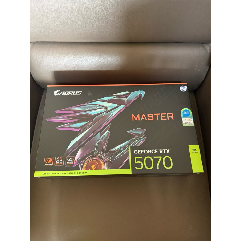 GIGABYTE GEFORCE RTX 5070 AORUS MASTER - 12GB GDDR7 ของประกัน advice