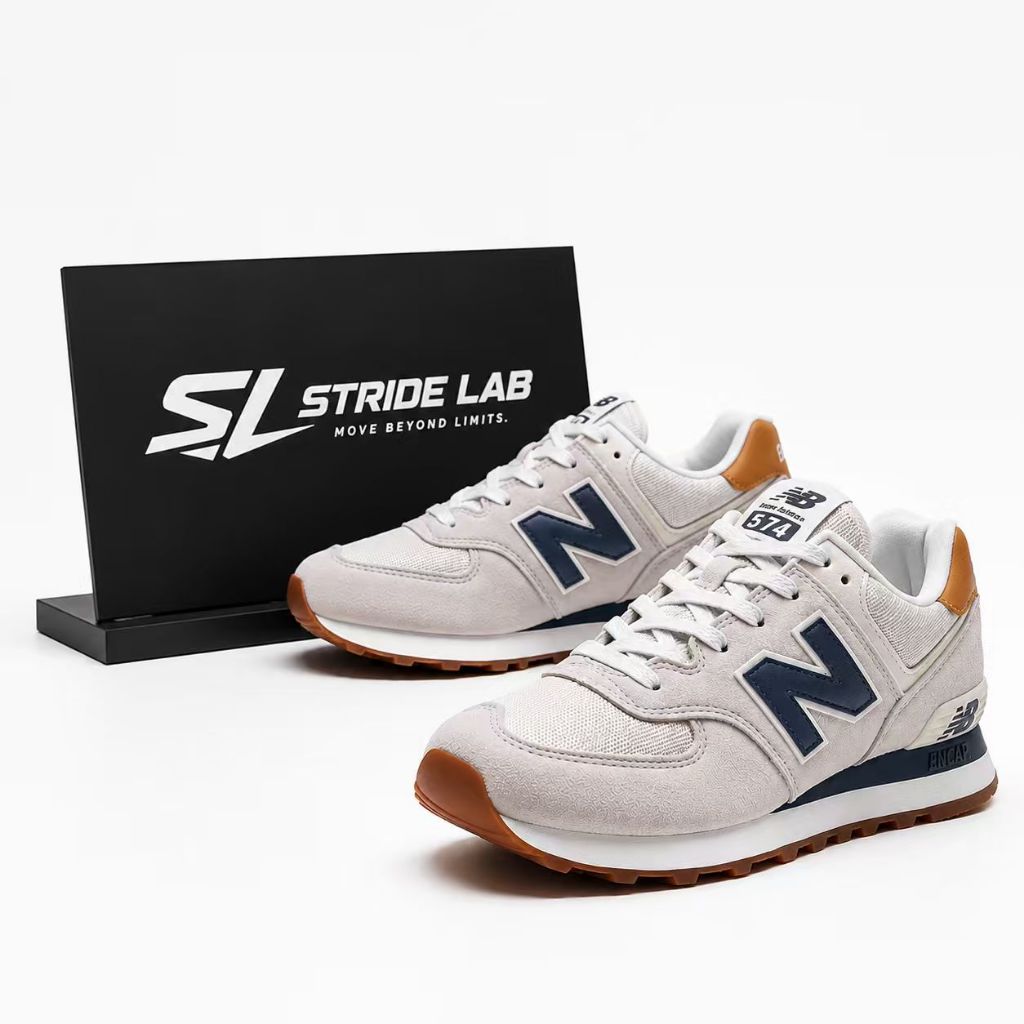 SL รองเท้าพร้อมส่ง 574 กันกระแทก（ไซส์ 36-45）รองเท้ากีฬาเบาพื้นนุ่มเหมาะออกกำลังกายและไปเที่ยว