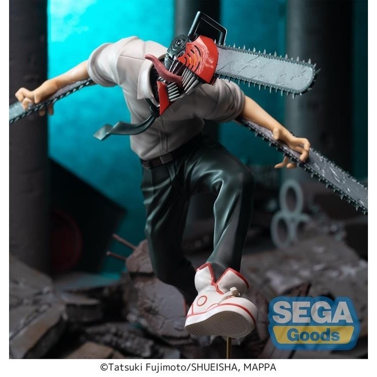 พร้อมส่ง/โมเดล มือ1 จากญี่ปุ่น  (กล่องไม่คม)Chainsaw Man Luminasta Chainsaw Devil Figure ของแท้ มือ1 จากญี่ปุ่น