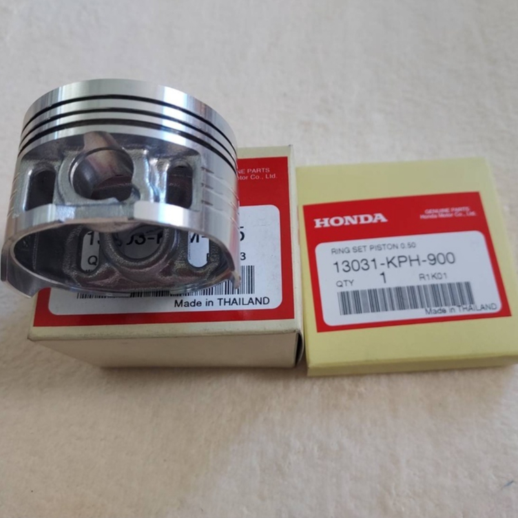 HONDA ลูกสูบ Wave 125 เวฟ125 (เก่า) (13101-KTM-D20/305) PISTON พร้อมแหวน 13011-KPH-900