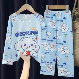 ชุดนอนเด็กลายน่ารัก ผ้าcotton พร้อมส่ง!!
