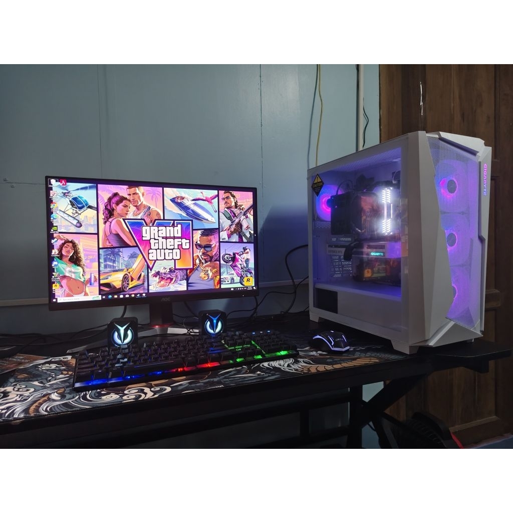 คอมเล่นเกมทำงานแรงๆ i7 11700k RTX3060Ti จอ165 Hz