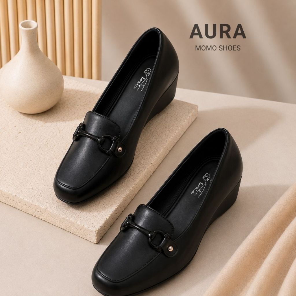 Aura รองเท้าทรงสุภาพ ที่ใส่เดินสบายไม่เมื่อยเท้า