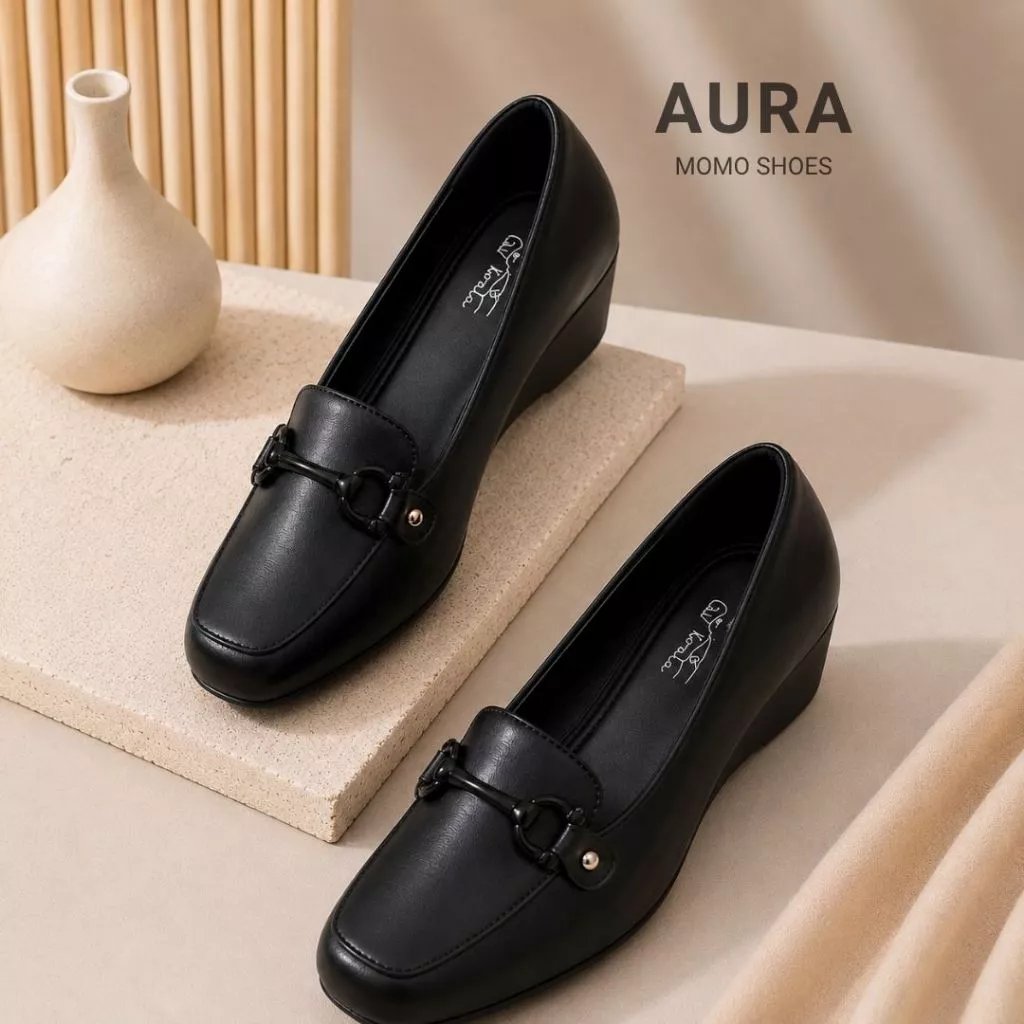 Aura รองเท้าทรงสุภาพ ที่ใส่เดินสบายไม่เมื่อยเท้า
