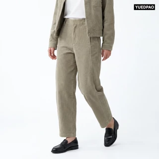 Yuedpao Ultimate Stretch Corduroy - Barrel Pants กางเกงบาร์เรล ผ้าลูกฟูก กางเกงขายาวผ้าร่อง ผ้านุ่ม ใส่สบาย ทรงสวย (4สี)