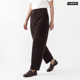 Yuedpao Ultimate Stretch Corduroy - Barrel Pants กางเกงบาร์เรล ผ้าลูกฟูก กางเกงขายาวผ้าร่อง ผ้านุ่ม ใส่สบาย ทรงสวย (4สี)
