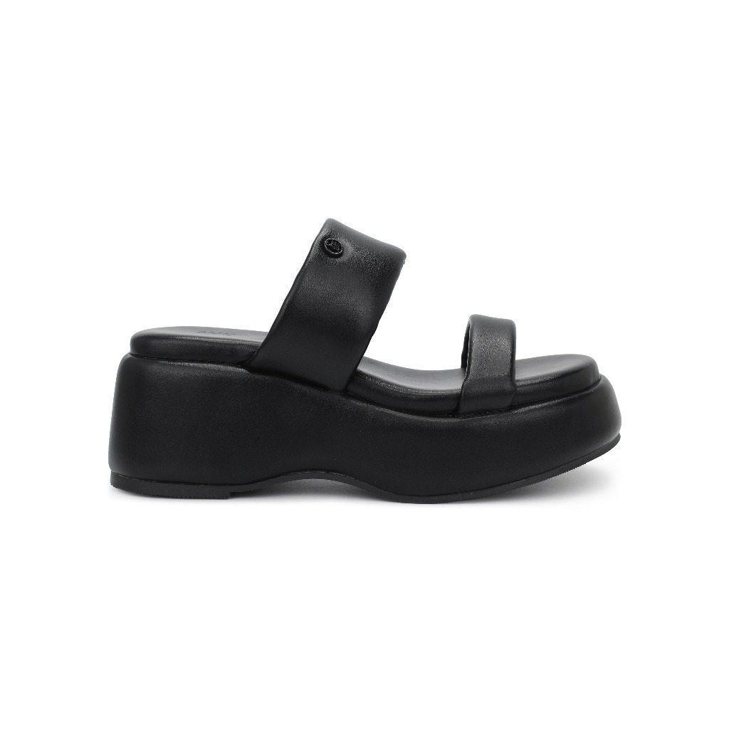 SHU BEDDY 2.5" TINY SIGNET STRAPS WEDGES รองเท้าส้นสูง