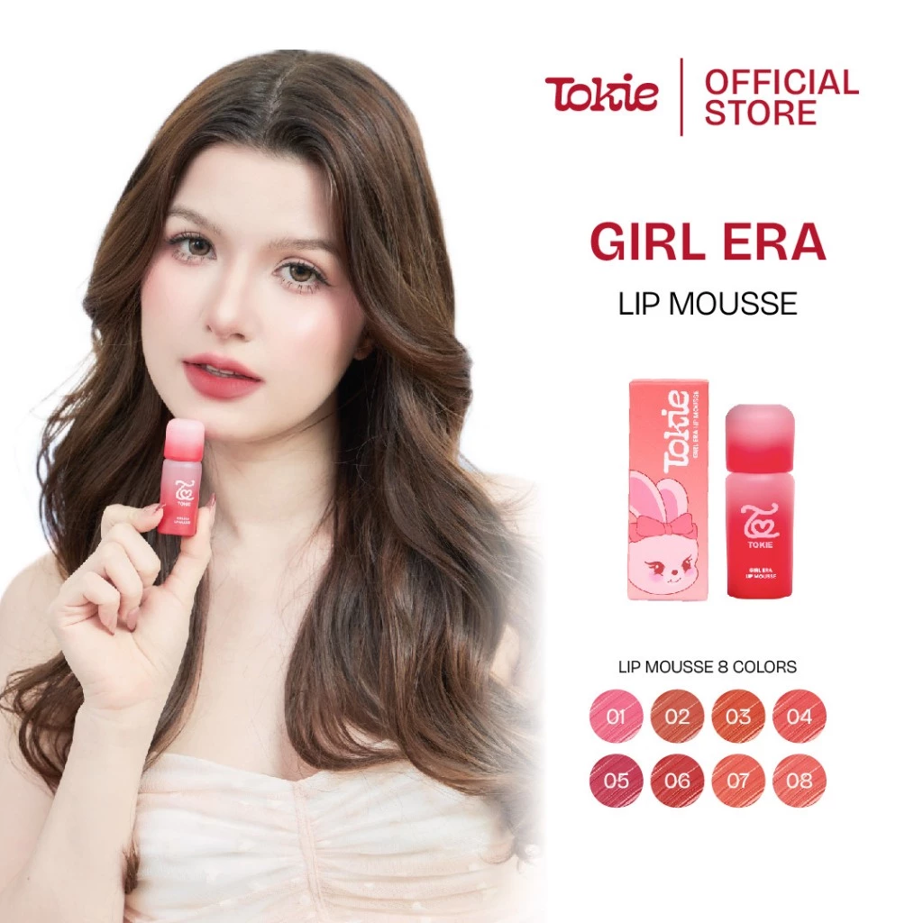TOKIE GIRL ERA LIP MOUSSE โทกี้ เกิร์ล เอร่า ลิป มูส