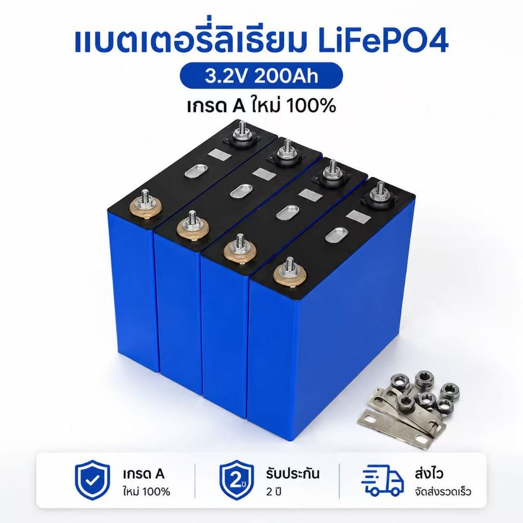 [COD] CATL 3.2V 50ah ลิเธียม แบตเตอรี่ลิเธียมเหล็กฟอสเฟตเดี่ยวขนาดใหญ่ LiFePO4พลังงานแสงอาทิตย์เ DIY ระบบโซ