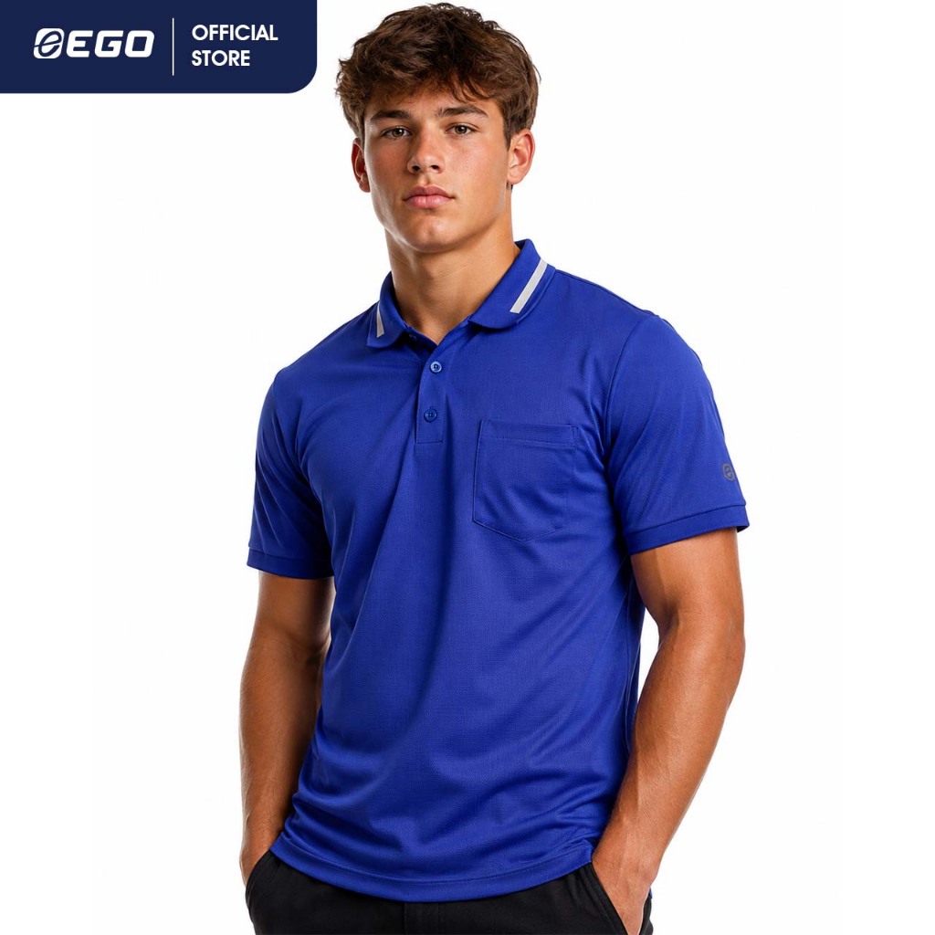 EG6197(SS-XL) เสื้อโปโลชายเบสิคแขนสั้น EGO SPORT