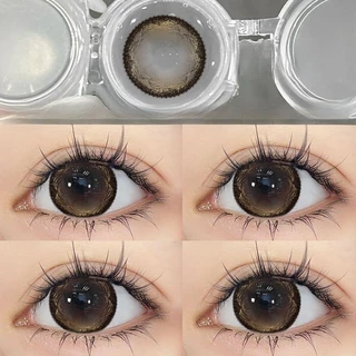 Midroo 【0.00~-4.00】มีอย คอนแทคเลนส์ตาหวาน⭐ Suki/PoPo/Doll-14.2mm🍬สายเกาสายจีน ตาหวานธรรมชาติ เลนส์นิ่มใส่สบาย Monthly