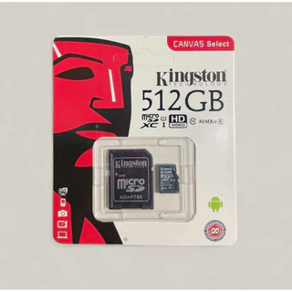 การ์ดหน่วยความจำ Kingston ขนาดต่างๆ 64GB 512GB 32GB 256GB 16GB 128GB
