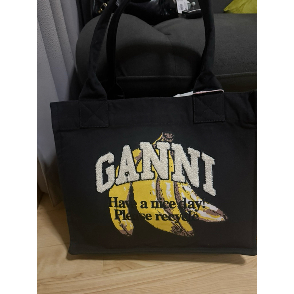 New Ganni Tote Bag ของแท้ ออกชอปไทย