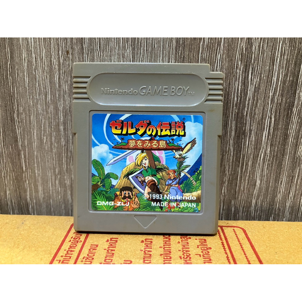 ตลับเกม GB The Legend of Zelda: Link's Awakening สำหรับเครื่อง Game Boy เวอร์ชันญี่ปุ่น