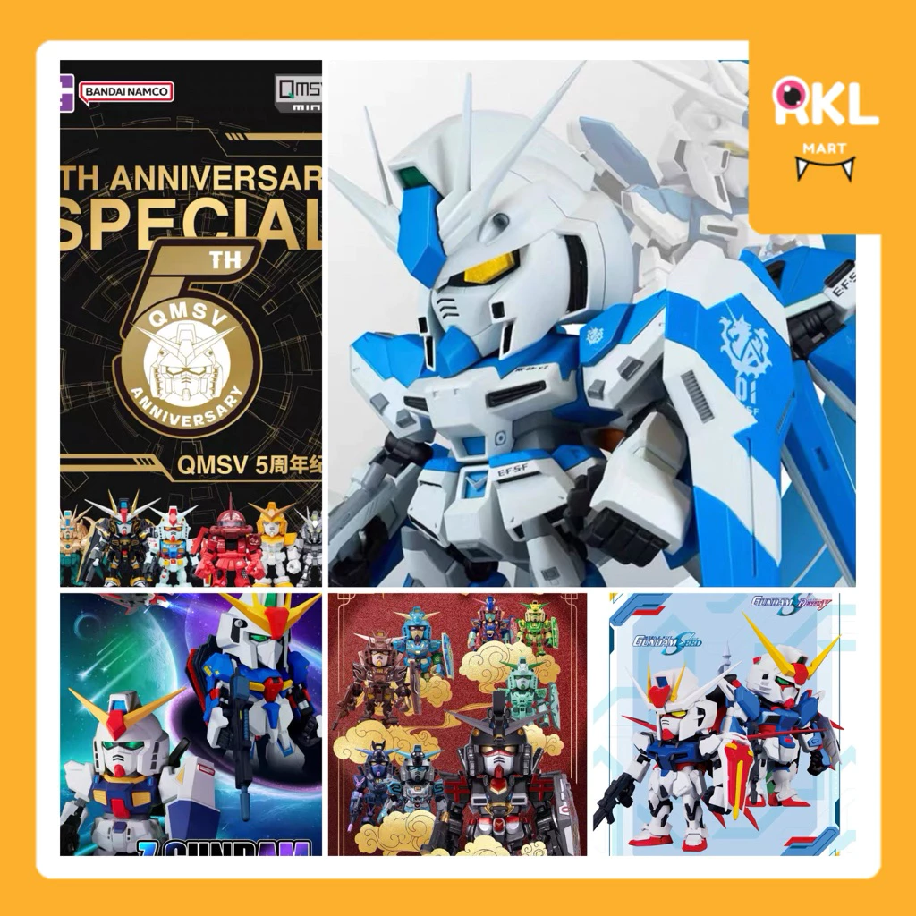 ☄️แยกตัว Qmsv-mini : รวมซีรีย์ Hi-V / Strike Destiny / Ver.2026 / Z Gundam & Mk-ll / 5th Anni. 👾
