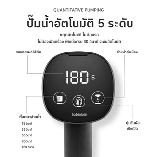 เครื่องกดน้ำอัตโนมัติ ปั๊มน้ำดื่มอัตโนมัติ15000mAh ระบบสัมผัส พับเอง ใช้กับถังน้ำหลายชนิด ชาร์จusb ที่กดน้ำดื่มอัตโนมัติ