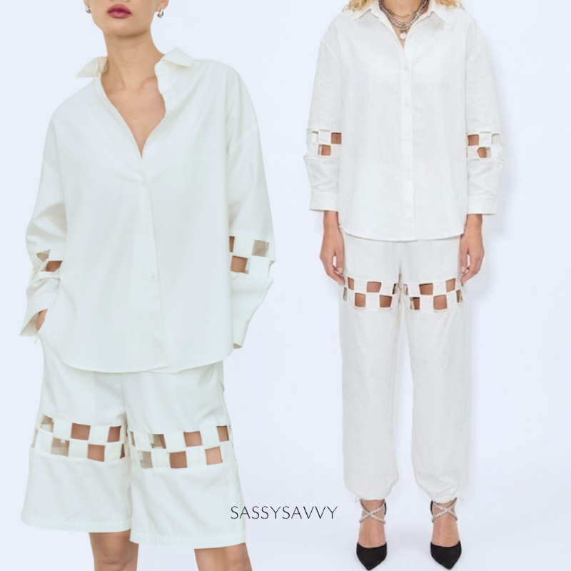 TETRIS SHIRT AND PANTS FOR WOMEN สั่งแยกชิ้น [พร้อมส่ง] - หากสินค้าหมดสั่งลิงค์พรีนะคะ