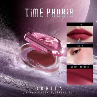 TIMEPHORIA Orbita 3 in 1 Blurring Pot |อายแชโดว์ บลัชออน ลิปสติก สีชัด ติดทนนาน