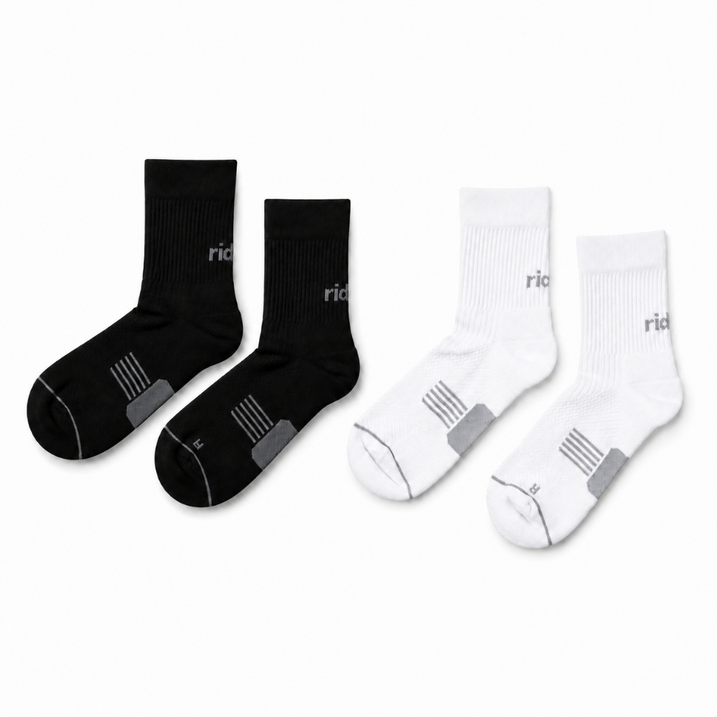 crew socks ถุงเท้าวิ่ง ระบายอากาศ