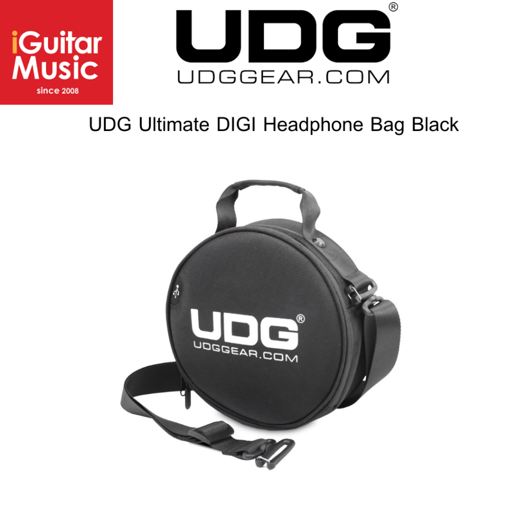 กระเป๋าหูฟัง UDG Ultimate DIGI Headphone Bag Black
