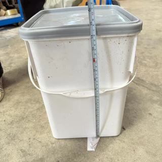 ถังนํ้าล้างเเอร์ ถังพลาสติกสี่เหลี่ยม มีหูหิ้ว tank plastic