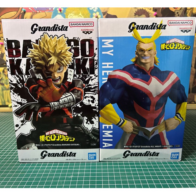 [พร้อมส่ง] [Lot.JP 🇯🇵 ] MY HERO ACADEMIA - GRANDISTA MY HERO ACADEMIA Figure Series