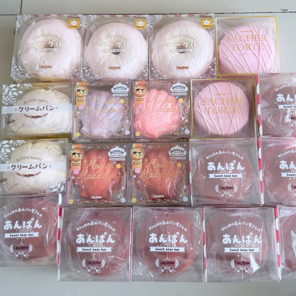 squishy ibloom มือ1 ของแท้ 100% นำเข้าจากญี่ปุ่น (พร้อมส่ง)