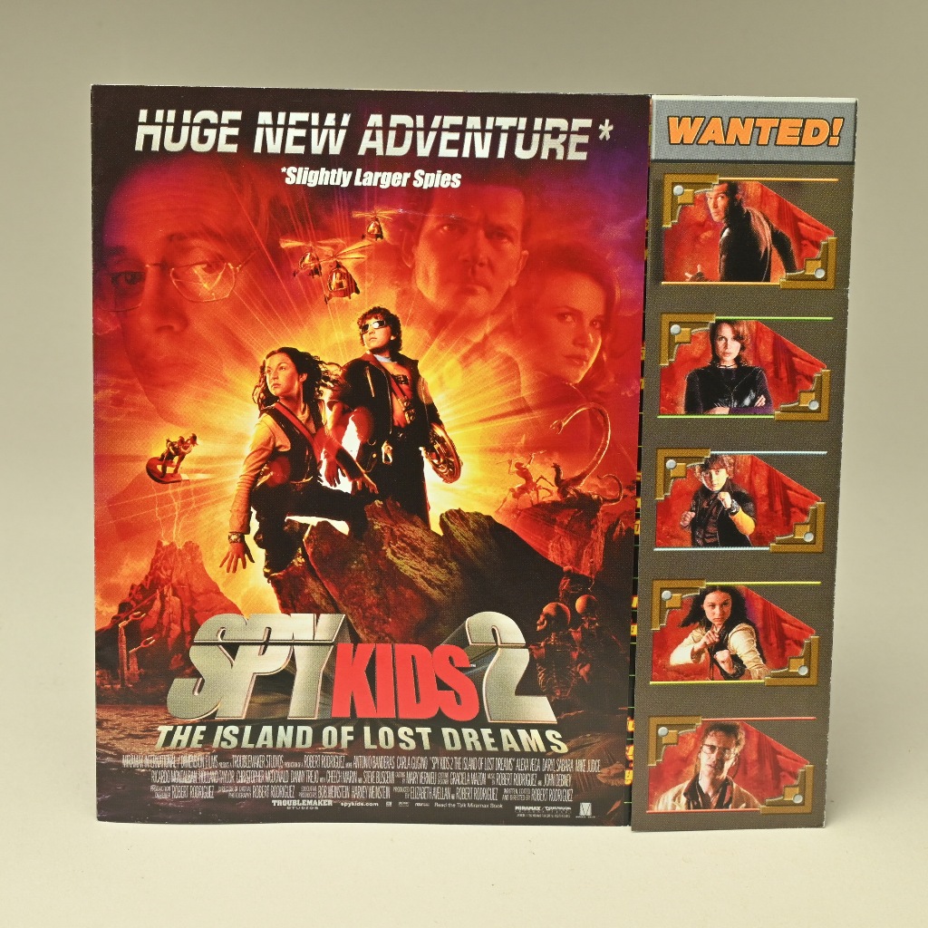 ็Handbill แฮนด์บิล ใบปิดหนัง ภาพยนตร์ เรื่อง Spy Kids 2