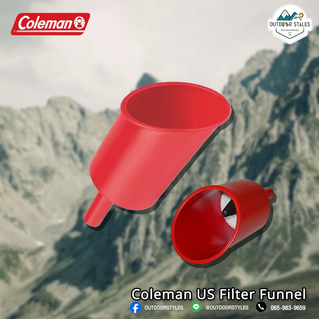 Coleman US Filter Funnel กรวยน้ำมัน