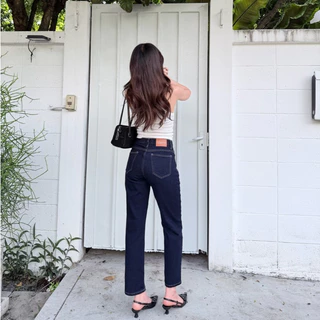 ยีนส์SARAN SR105 กางเกงยีนส์ขากระบอก Slim Fit ยืด 1%