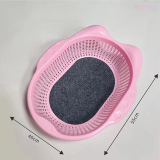 Cat Basket ที่นอนแมว ตะกร้าผัก ที่นอนสัตว์เลี้ยง ระบายอากาศ ทำความสะอาดง่าย สำหรับแมว ใช้ในบ้าน
