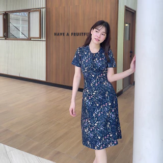 🍭☁️ Mabel dress เดรสคอกุ้น ผูกโบว์ เดรสทำงาน ผ้านุ่มลื่น ใส่แล้วไม่ร้อน รีดเรียบง่าย (ตัดสั้นฟรี ระบุในโน๊ตเท่านั้น)